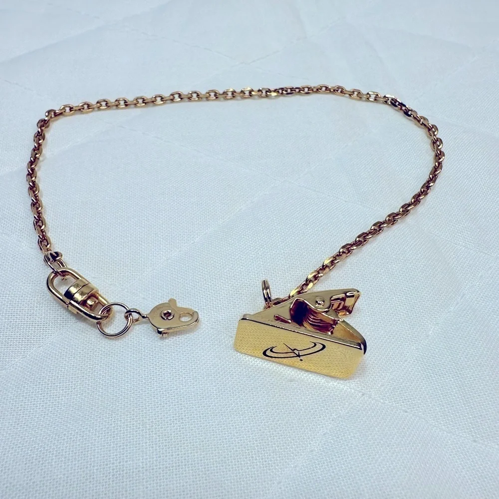 Mens Rare Vintage Tie Pin Tack Pin Gold Tone Clip Accessory Jewelry